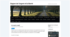 Desktop Screenshot of gagnerdelargentetlaliberte.com